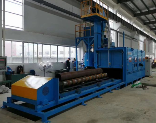 昭通喷砂机在管道除锈中的现场施工应用