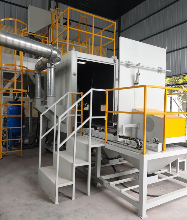 昭通全自动喷砂机 实现无人化高效生产